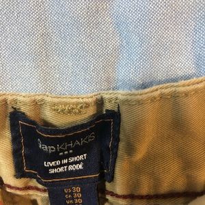Gap khaki shorts